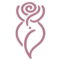 rosa rood icon pink